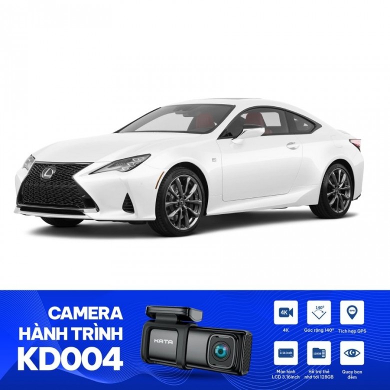 Xe Hơi Lắp Camera Hành Trình Để Làm Gì? Trải nghiệm KATA KD004 trên Lexus RC 2020